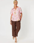 GORDON SMITH-  Brighton Poppy Shirt