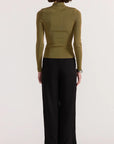 STAPLE THE LABEL- RENEE RIB KNIT TOP