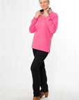 EQUINOX - Stretch Denim Pull-On Capri Pants - Indigo