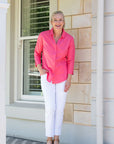 EQUINOX- Stretch Cotton Crop Capri Pant Jean - 