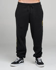 THE MAD HUEYS - H Series Split Trackpant - Black