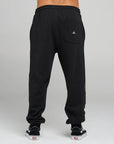 THE MAD HUEYS - H Series Split Trackpant - Black