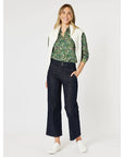 GORDON SMITH - Liberty Floral Print Shirt - Khaki