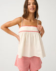 CARTEL & WILLOW - Layla Top. Buttercream.