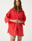 CARTEL & WILLOW - Stella Denim Shirt. Ruby Denim