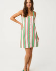 CARTEL & WILLOW -  Abi Mini Dress- Carnival Stripe