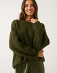 CARTEL & WILLOW - Lorenza Knit - Khaki
