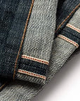 Taylor Stitch  Stetson Democratic Jean in Green Cast Salvage Natural Indigo