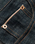 Taylor Stitch  Stetson Democratic Jean in Green Cast Salvage Natural Indigo