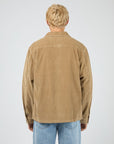 SILENT THEORY - Cord Shirt - Tan